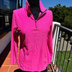 Peter Millar, like New, 3/4 zip Athletic Shirt. Size M